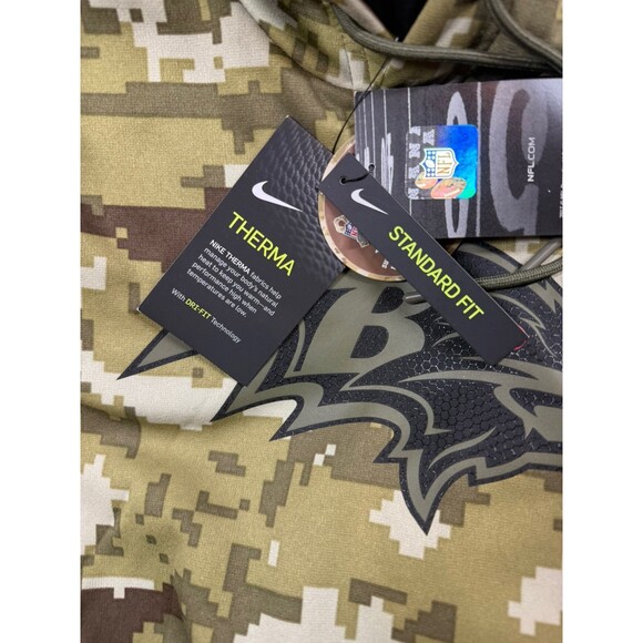 Nike - Baltimore Ravens Solute to Service Camo Hoodie - Picture 10 of 10